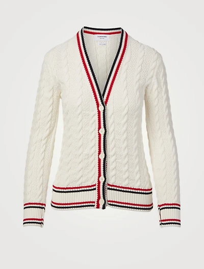 Heritage Cable Knit Cardigan