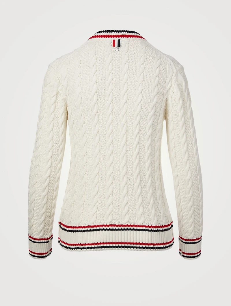 Heritage Cable Knit Cardigan