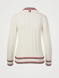Heritage Cable Knit Cardigan