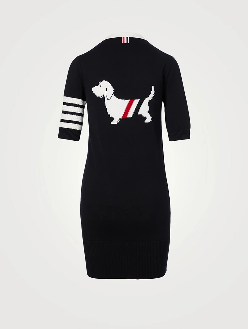 Cotton Knee-Length Dress With Hector Icon