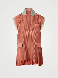 Suiting Pullover Sleeveless Top
