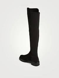 5050 Lift Suede And Micro Stretch Over-The-Knee Boots