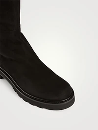 5050 Lift Suede And Micro Stretch Over-The-Knee Boots