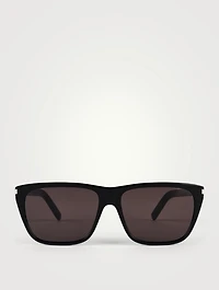SL 431 Slim Square Sunglasses