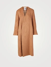 Alpaca And Wool Oversized Coat