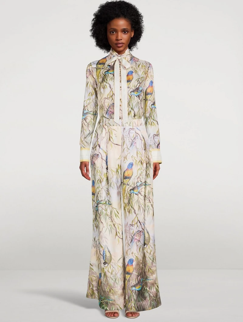 Candescent Silk Blouse