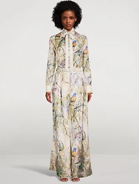 Candescent Silk Blouse