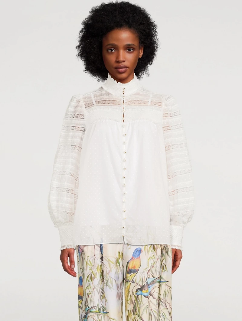 Candescent Smocked Shirt