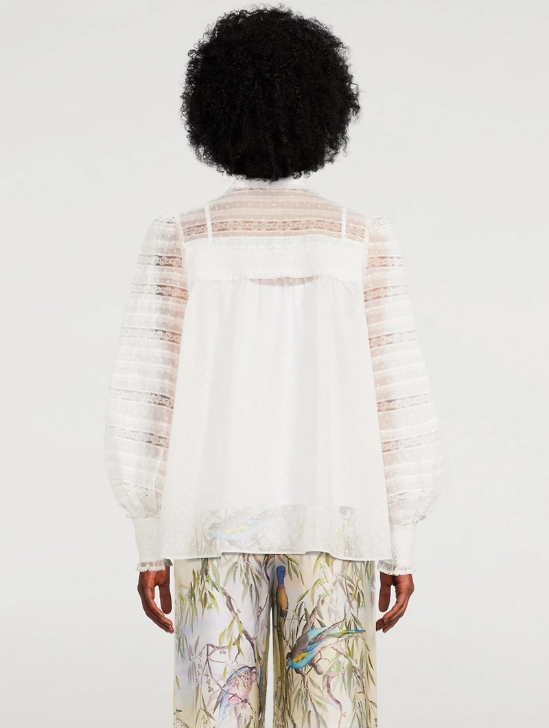 Candescent Smocked Shirt
