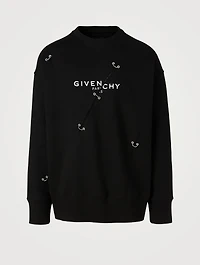 Oversized Sweatshirt With Metal Detail