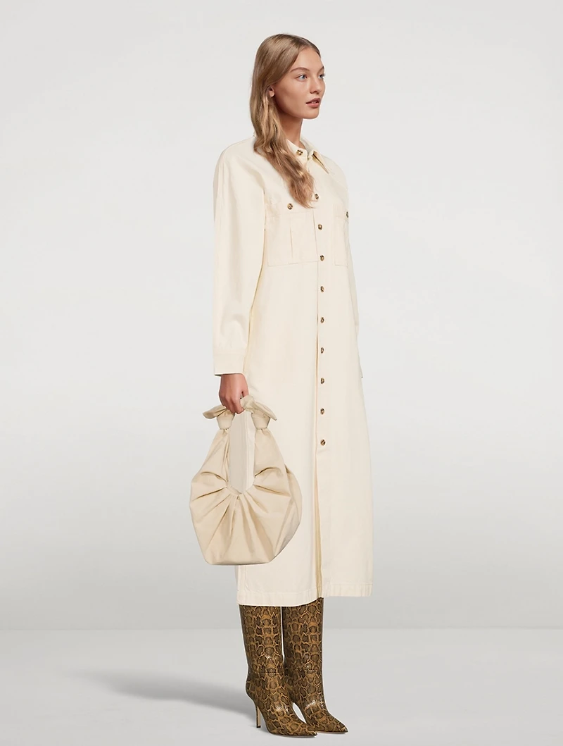 XL Kimi Cotton Croissant Bag