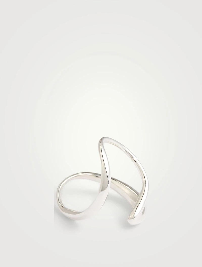 Sterling Silver Double Earcuff