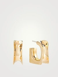 Glaçon Hoop Earrings