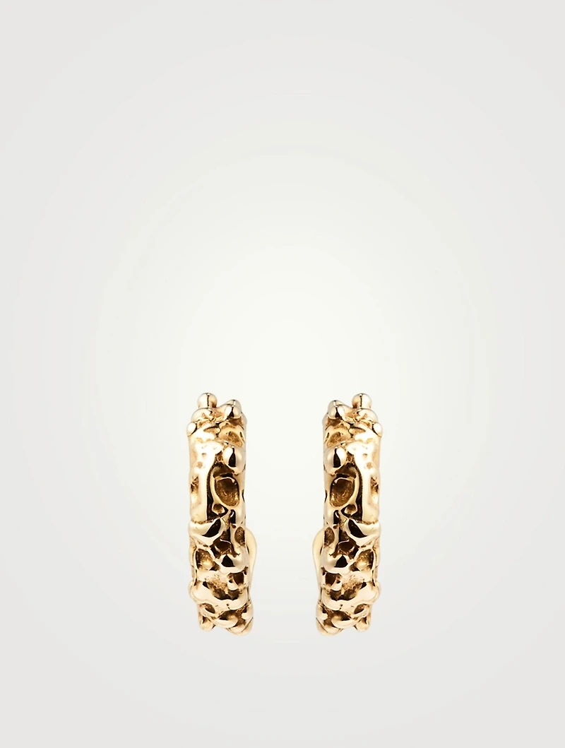 Small Roca Hoop Earrings