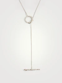 Roca Sterling Silver Toggle Necklace