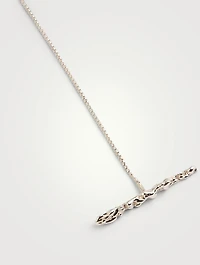 Roca Sterling Silver Toggle Necklace