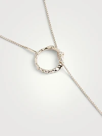 Roca Sterling Silver Toggle Necklace