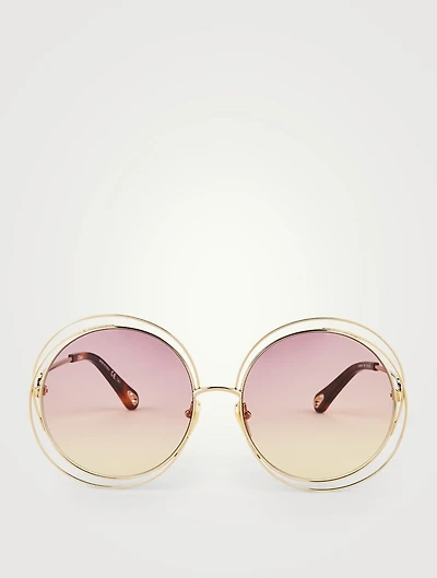 Carlina Round Sunglasses