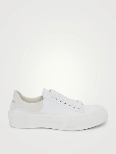 Deck Plimsoll Canvas Sneakers