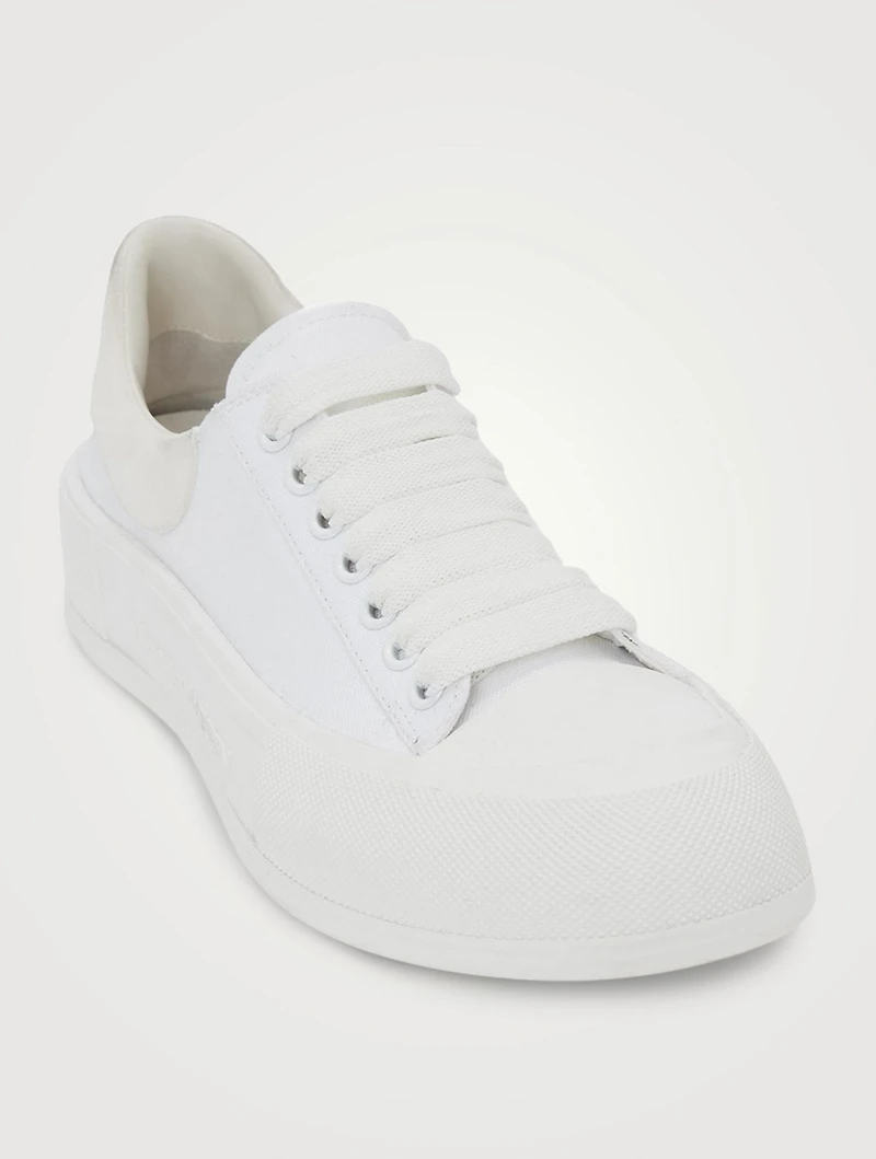 Deck Plimsoll Canvas Sneakers