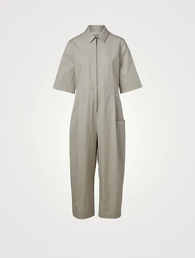 Bert Utility Zip-Up Jumpsuit