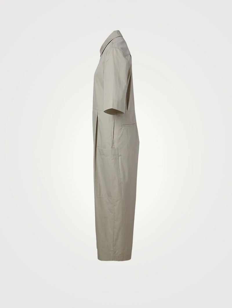 Bert Utility Zip-Up Jumpsuit