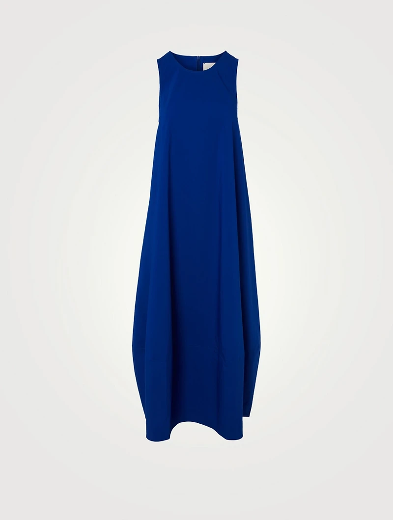 Caye Linen-Cotton Blend Sleeveless Maxi Dress