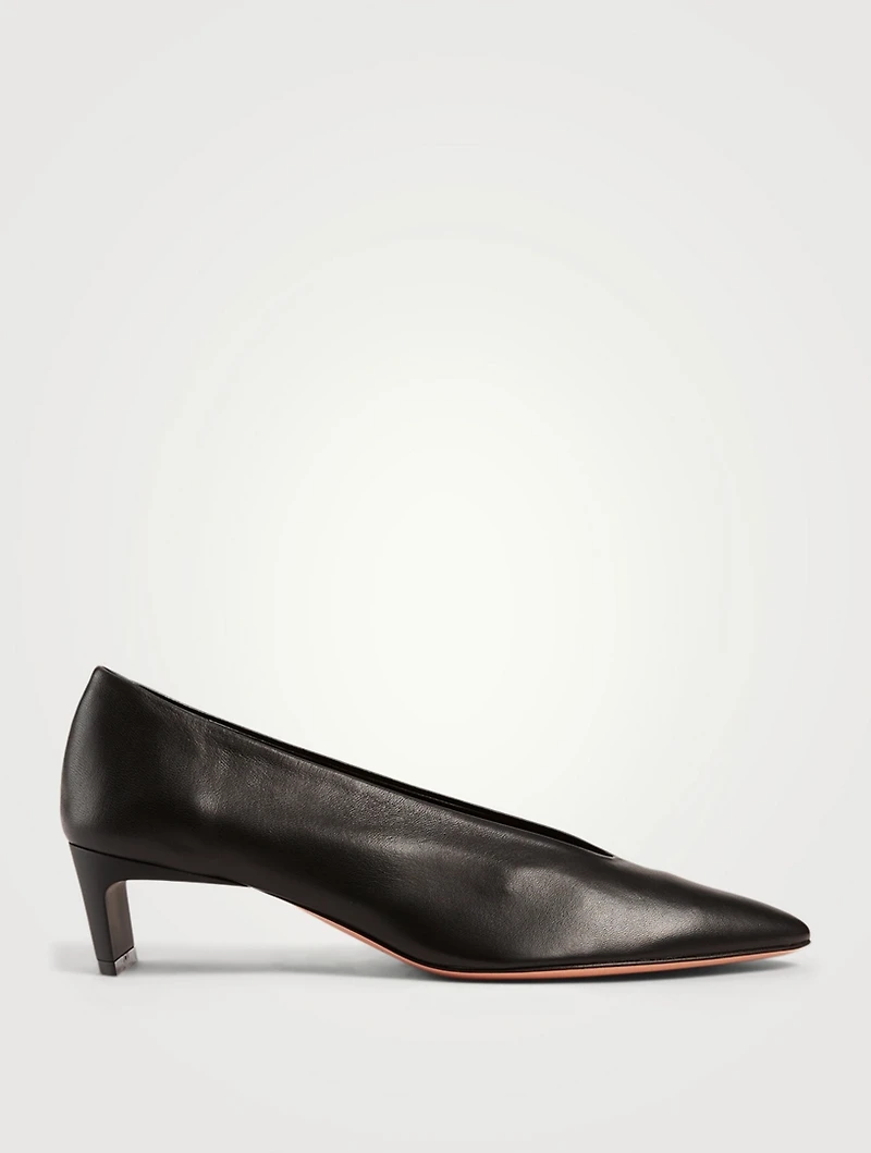 Clara Leather Pumps