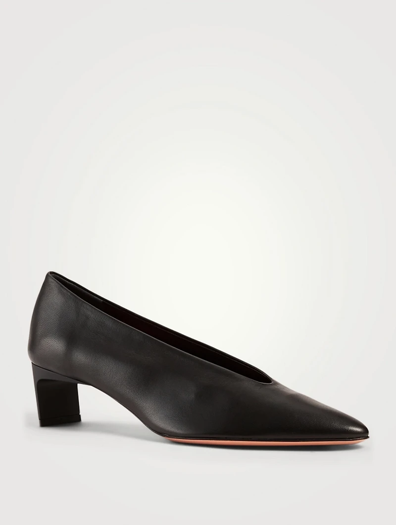 Clara Leather Pumps