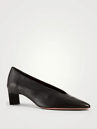 Clara Leather Pumps