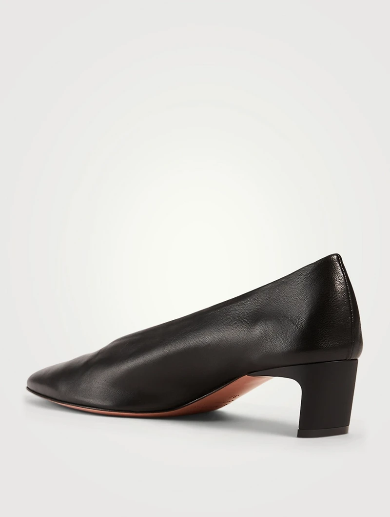 Clara Leather Pumps