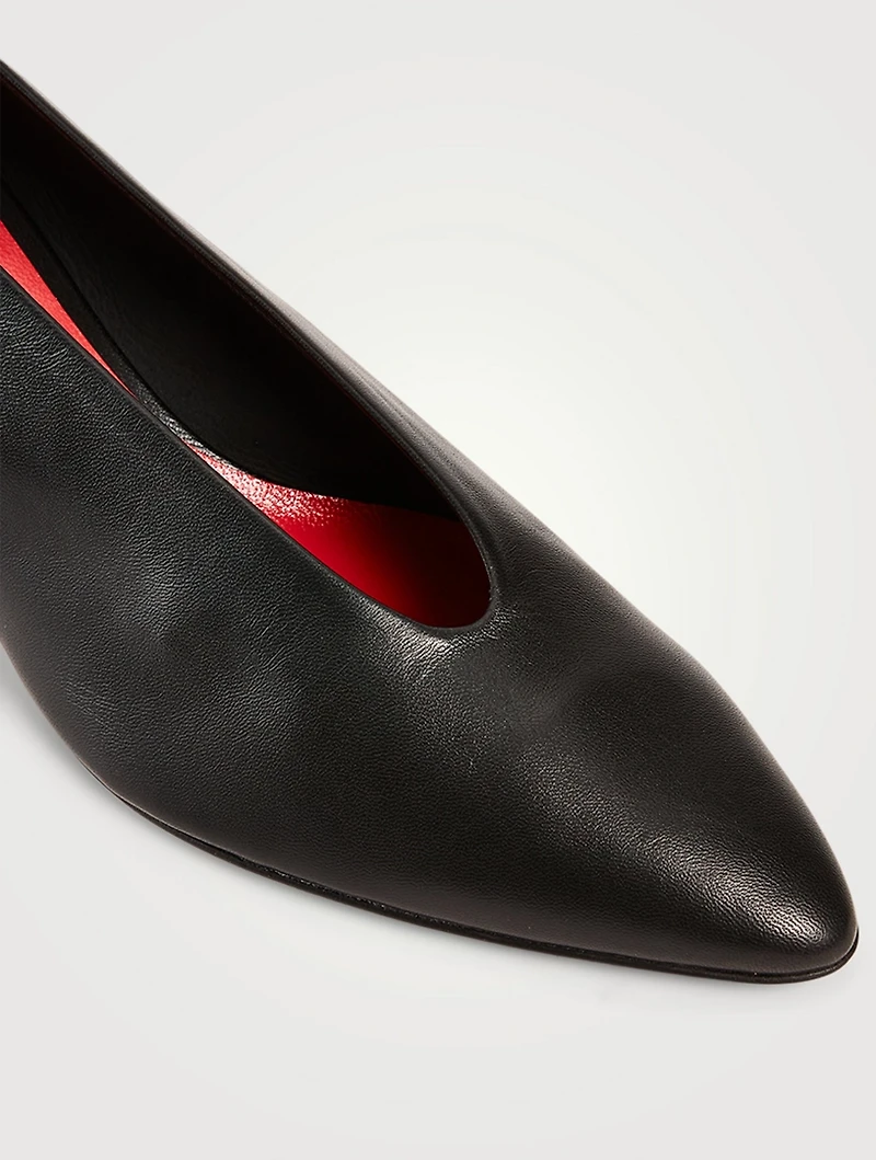Clara Leather Pumps