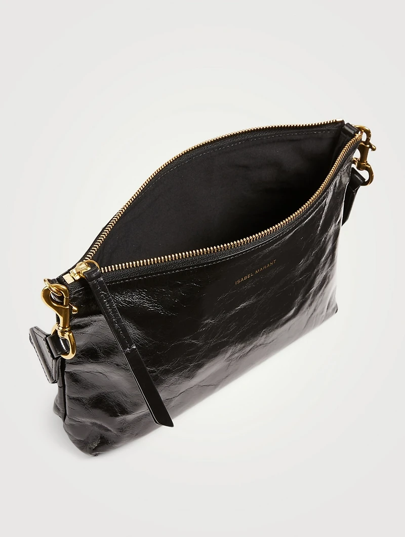Nessah Leather Crossbody Bag