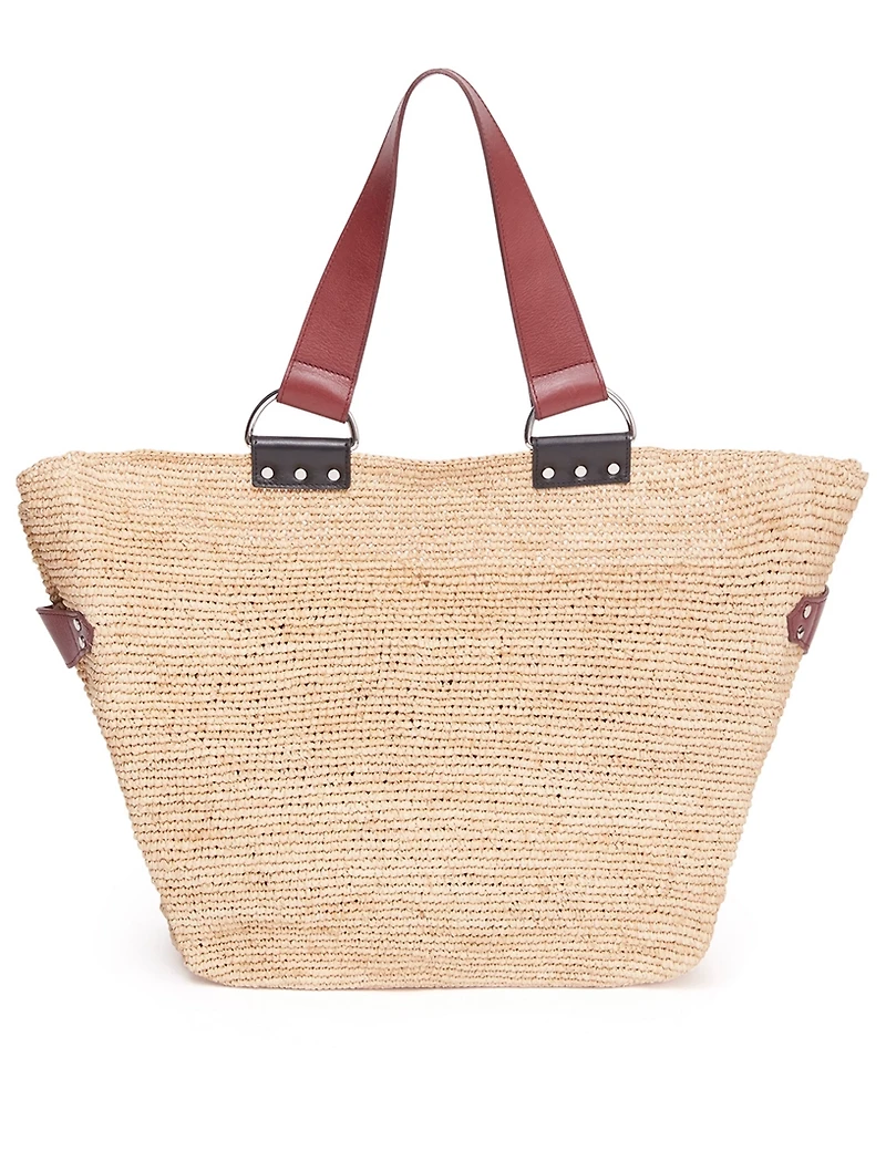 Bahiba Raffia Tote Bag