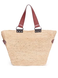 Bahiba Raffia Tote Bag