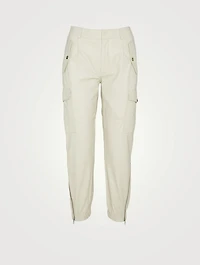Dancer Leather Cargo Pants