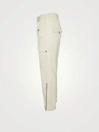 Dancer Leather Cargo Pants