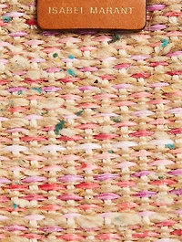 Wydra Woven Jute Shopper Tote Bag