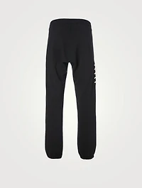 Laced Cotton Sweatpants