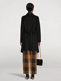 Laila Wool Coat With Waterfall Collar