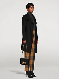 Laila Wool Coat With Waterfall Collar