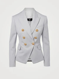 Wool Double-Breasted Blazer