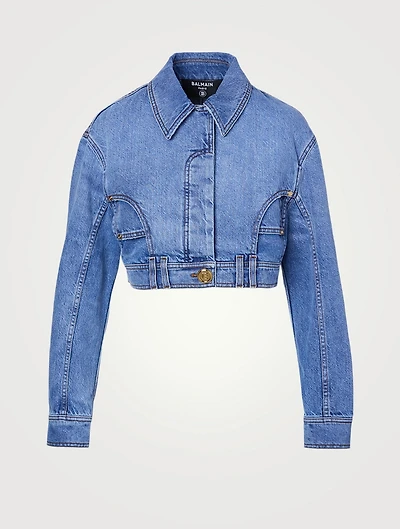 Cropped Denim Jacket
