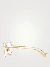 GemDiorO RU Round Optical Glasses