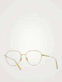 GemDiorO RU Round Optical Glasses