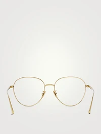 GemDiorO RU Round Optical Glasses