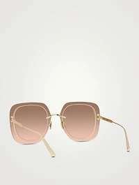 UltraDior SU Square Sunglasses