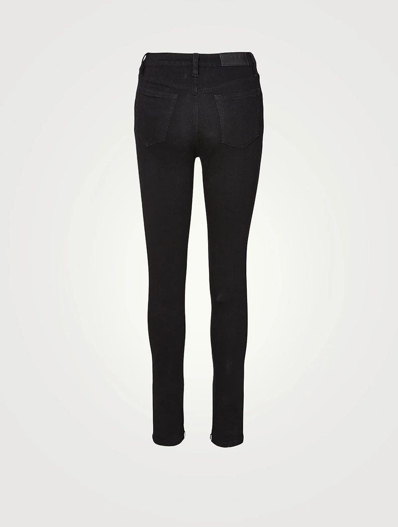 High-Waisted Skinny Jeans
