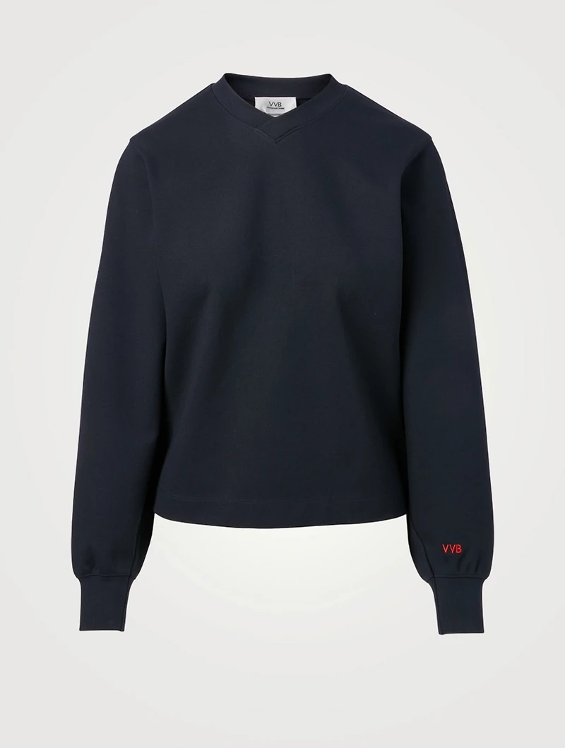 Jersey Long-Sleeve Sweatshirt