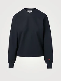 Jersey Long-Sleeve Sweatshirt